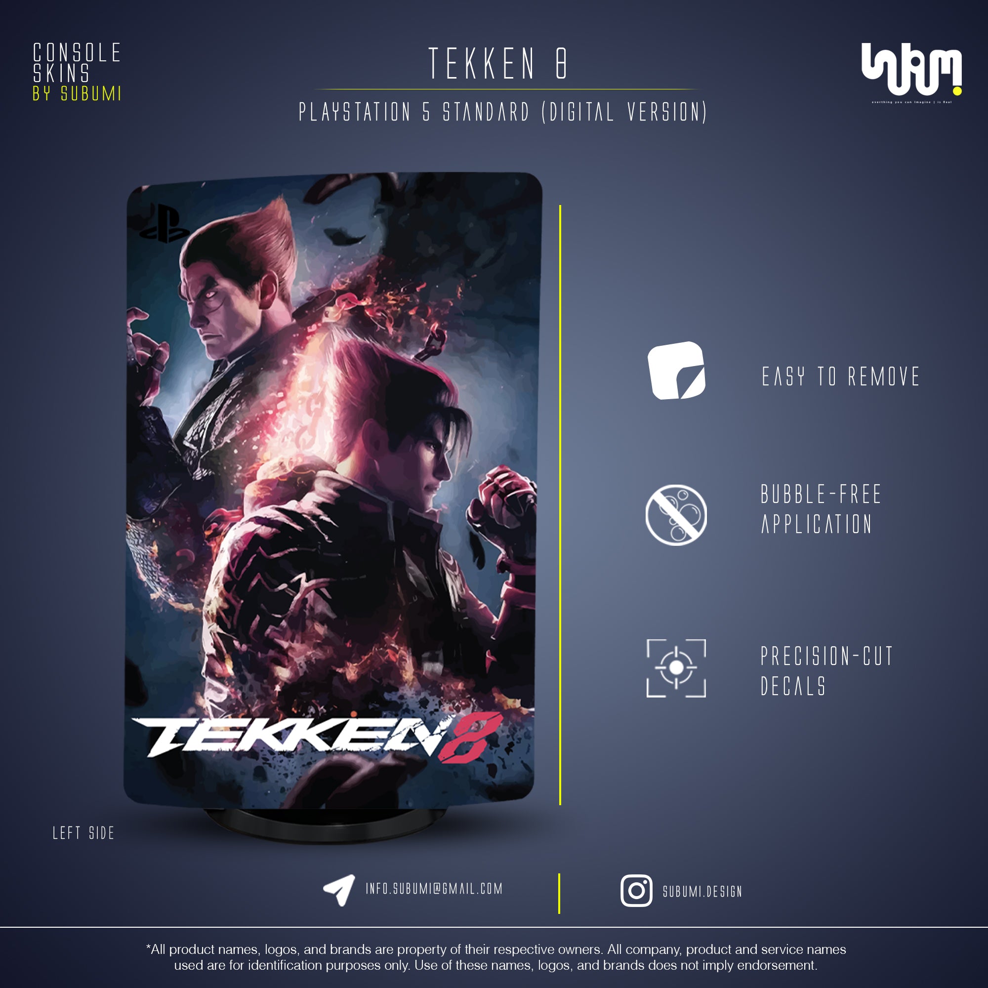 Tekken 8 console skin