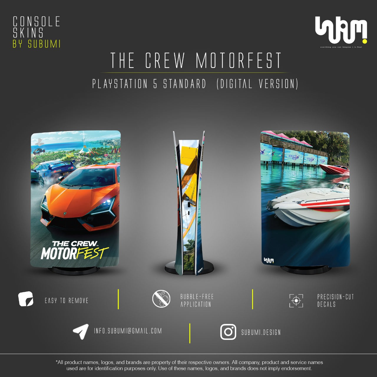 The Crew Motorfest || PlayStation & Xbox Skins by SUBUMi