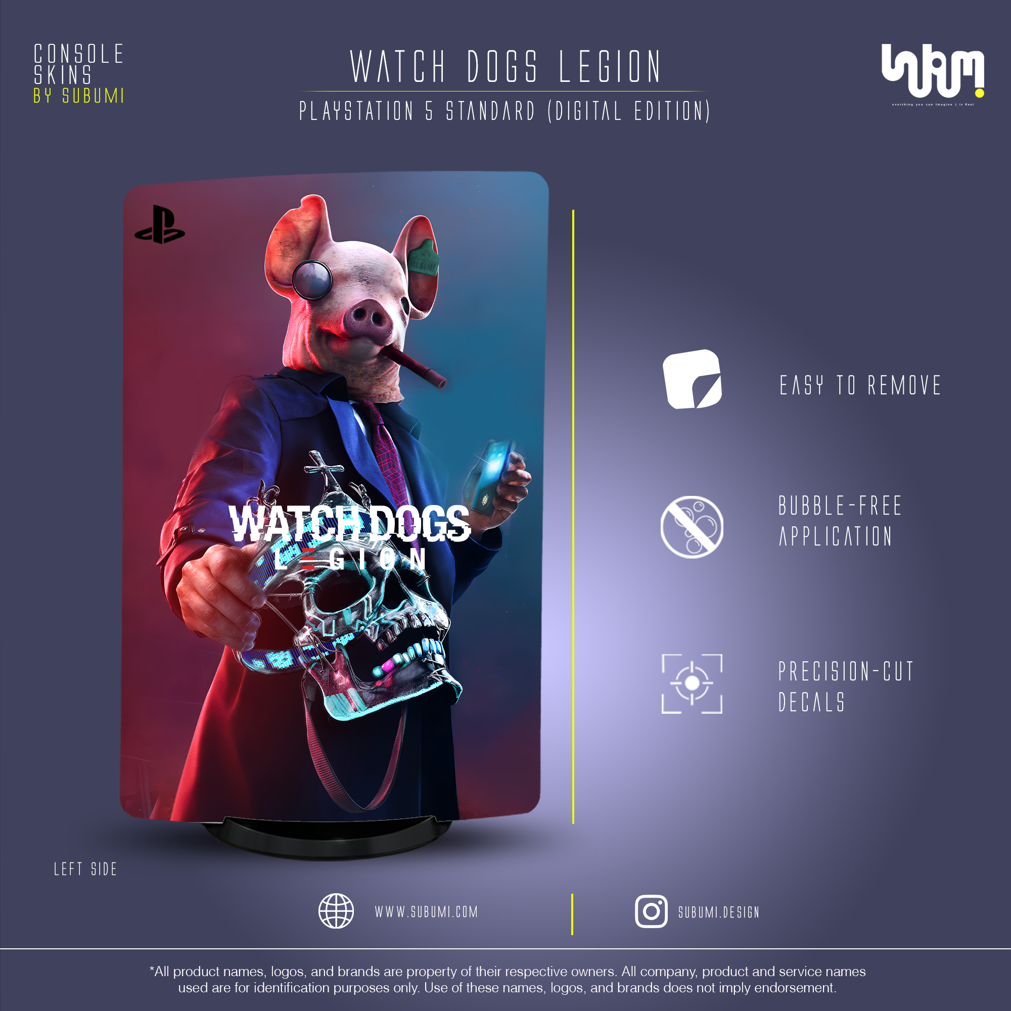 Watch Dogs: Legion Console Skin by SUBUMI