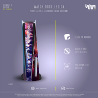 Watch Dogs: Legion Console Skin by SUBUMI — PS5 Standard Disc, centre view