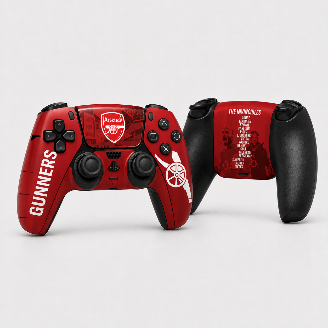 Arsenal PlayStation 5 Controller Skin by SUBUMI