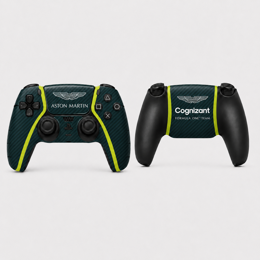 Aston Martin F1 PlayStation 5 Controller Skin by SUBUMI