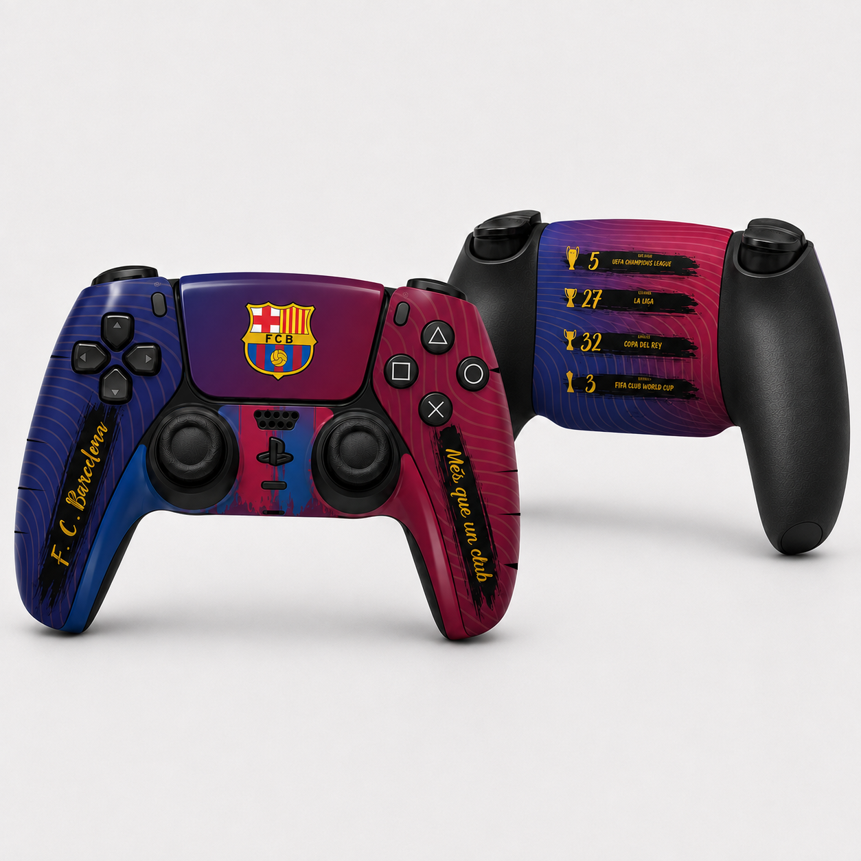 Barcelona PlayStation 5 Controller Skin by SUBUMI