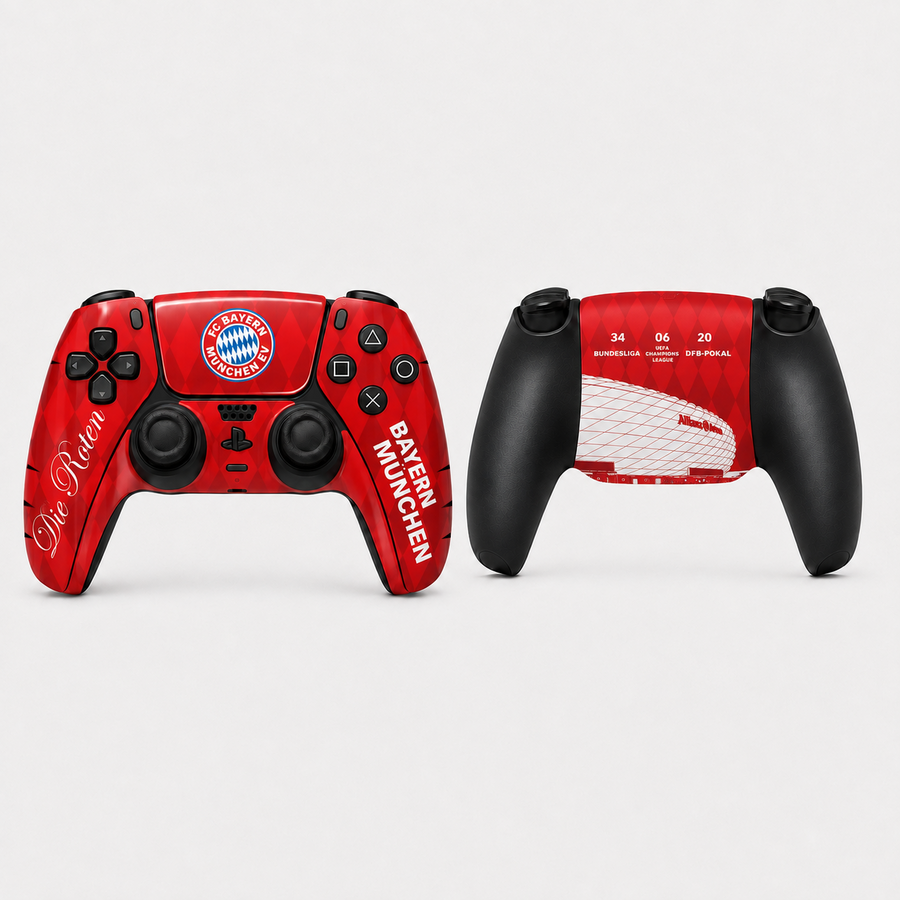 Bayern Munich PlayStation 5 Controller Skin by SUBUMI