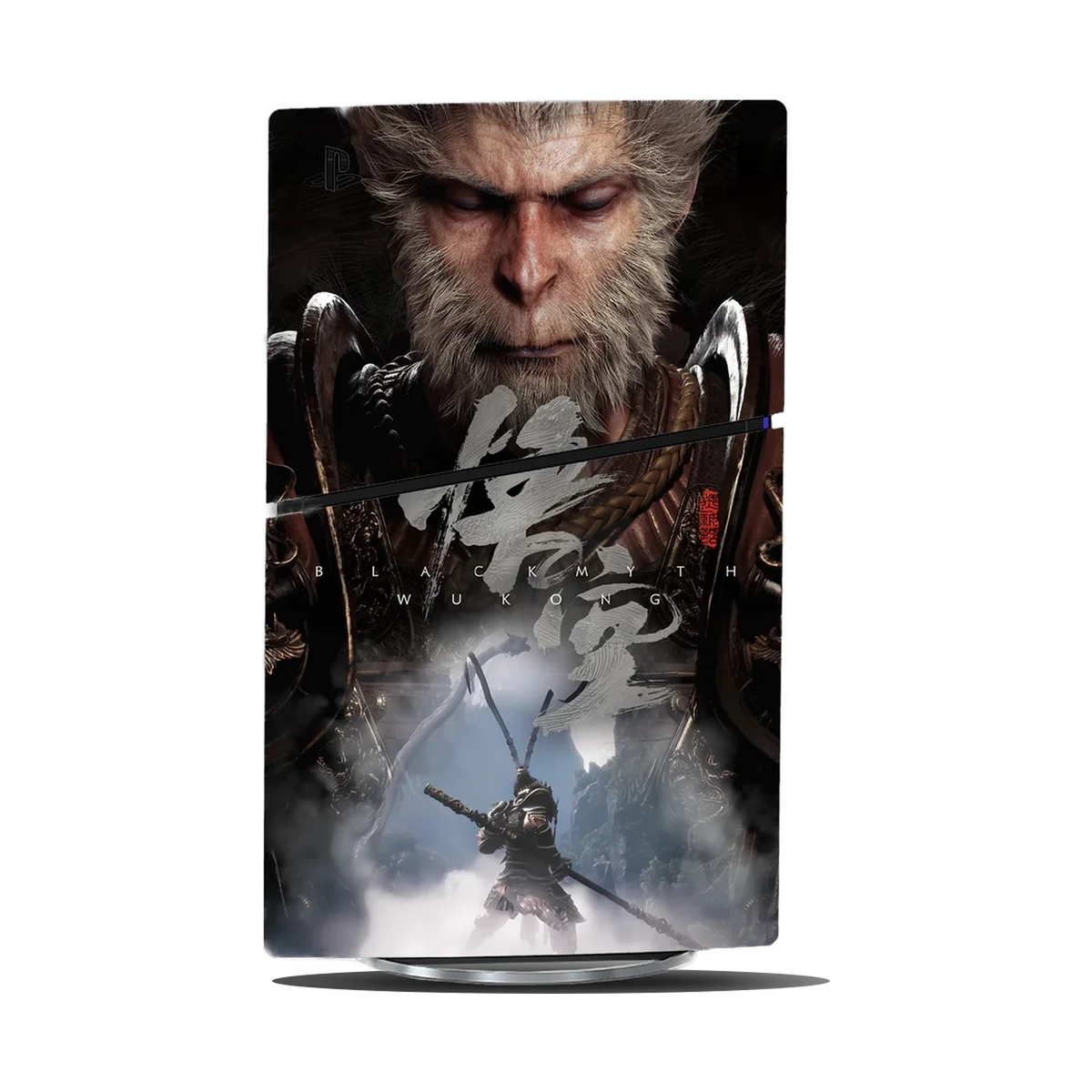 Black Myth: Wukong Console Skin by SUBUMI — PS5 Slim Digital, left side