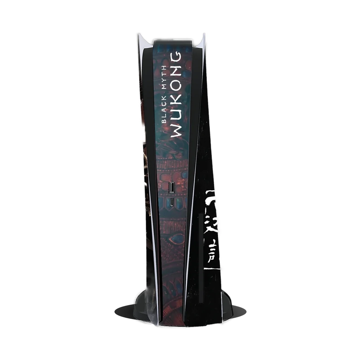 Black Myth: Wukong Console Skin by SUBUMI — PS5 Slim Disc, front