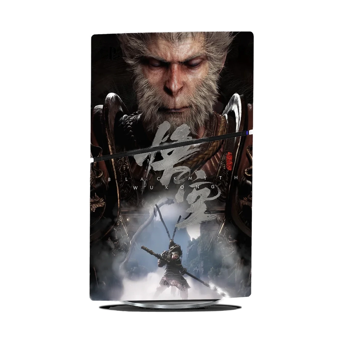Black Myth: Wukong Console Skin by SUBUMI — PS5 Slim Disc, left side