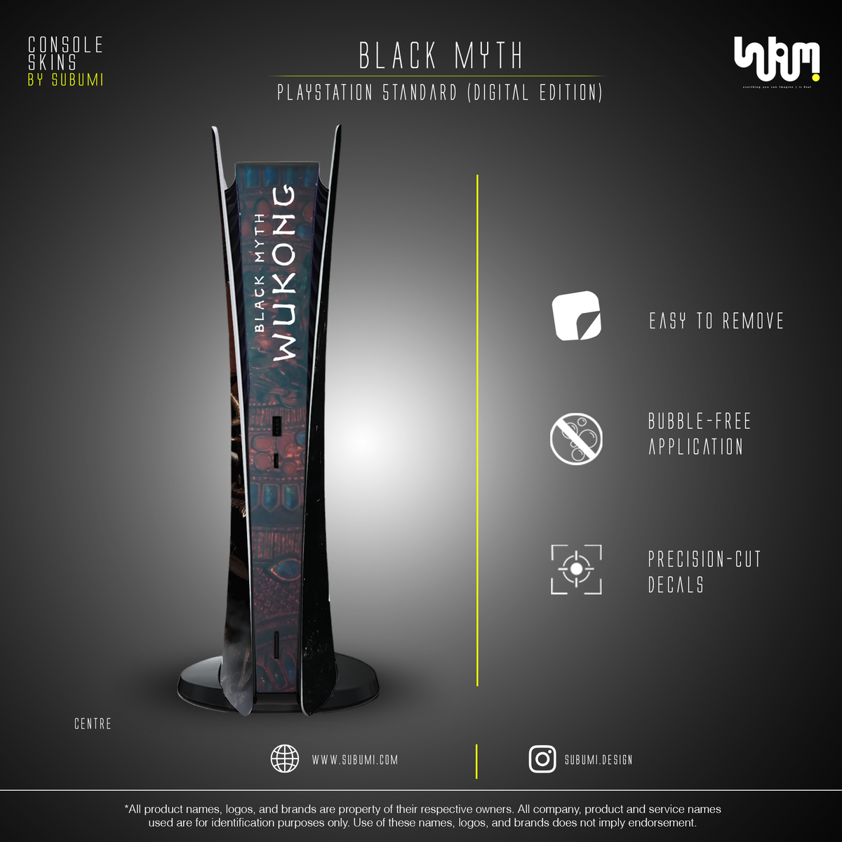 Black Myth: Wukong PS5 Skin by SUBUMI