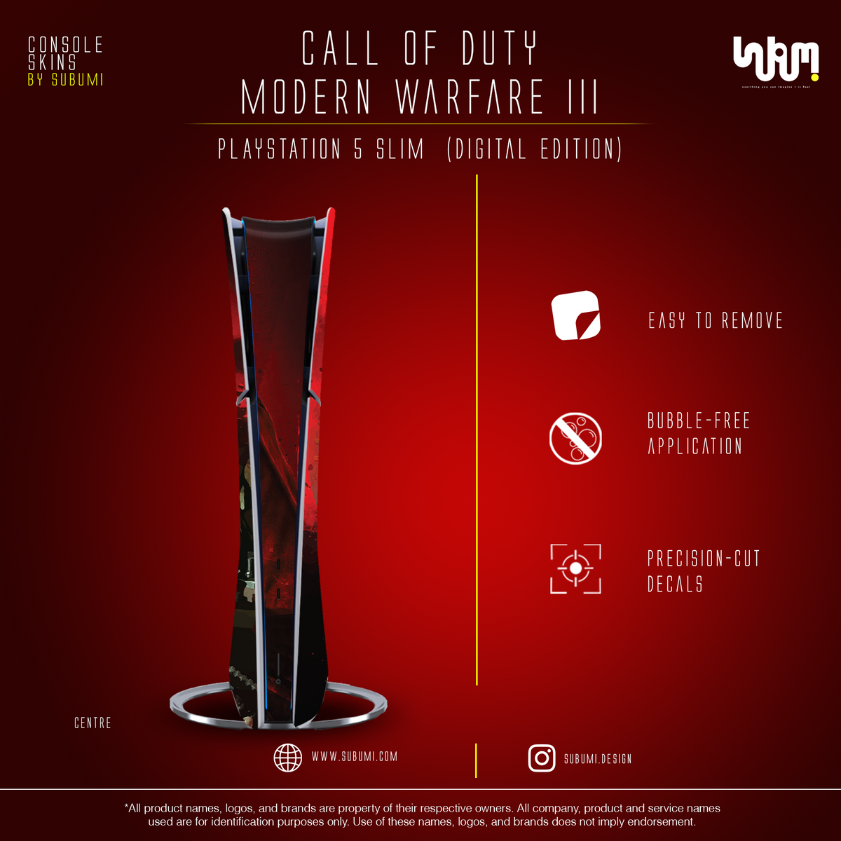 Call of Duty MW3 Console Skin by SUBUMI