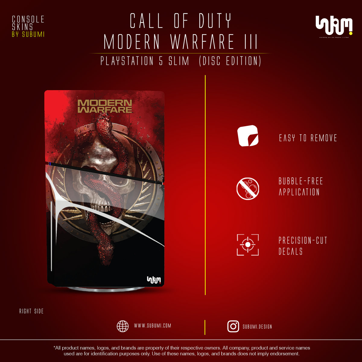 Call of Duty MW3 Console Skin by SUBUMI