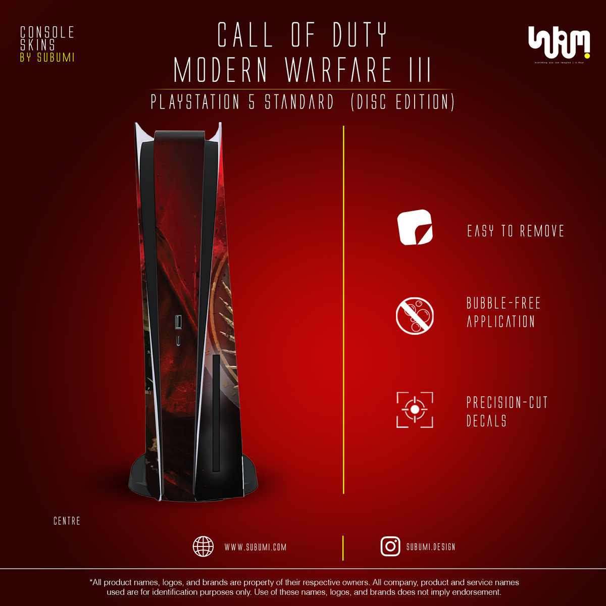 Call of Duty MW3 Console Skin by SUBUMI