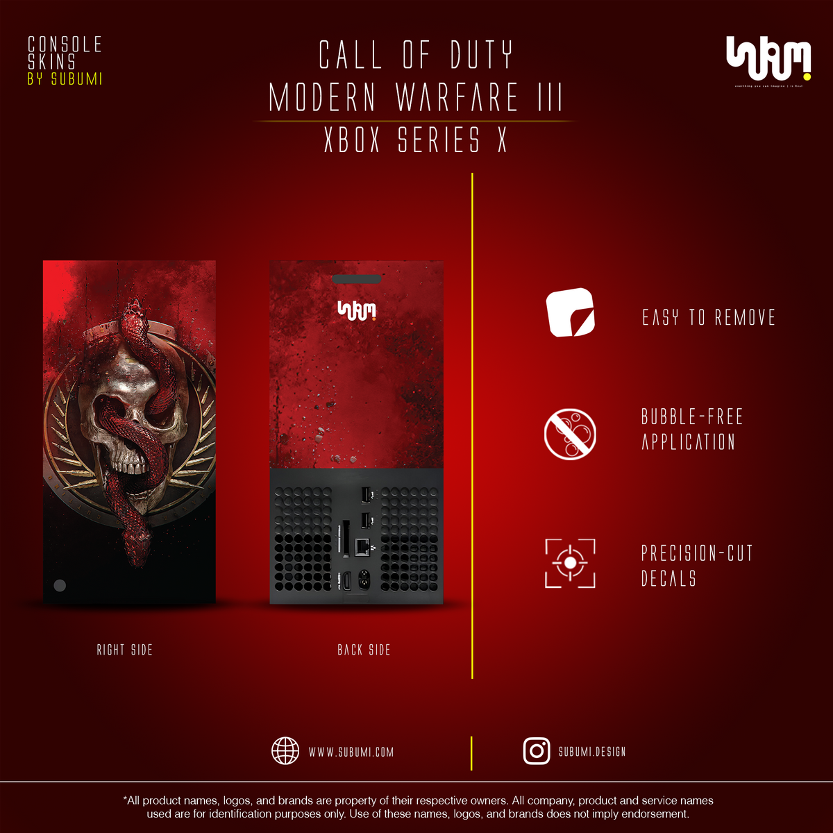 Call of Duty MW3 Console Skin by SUBUMI