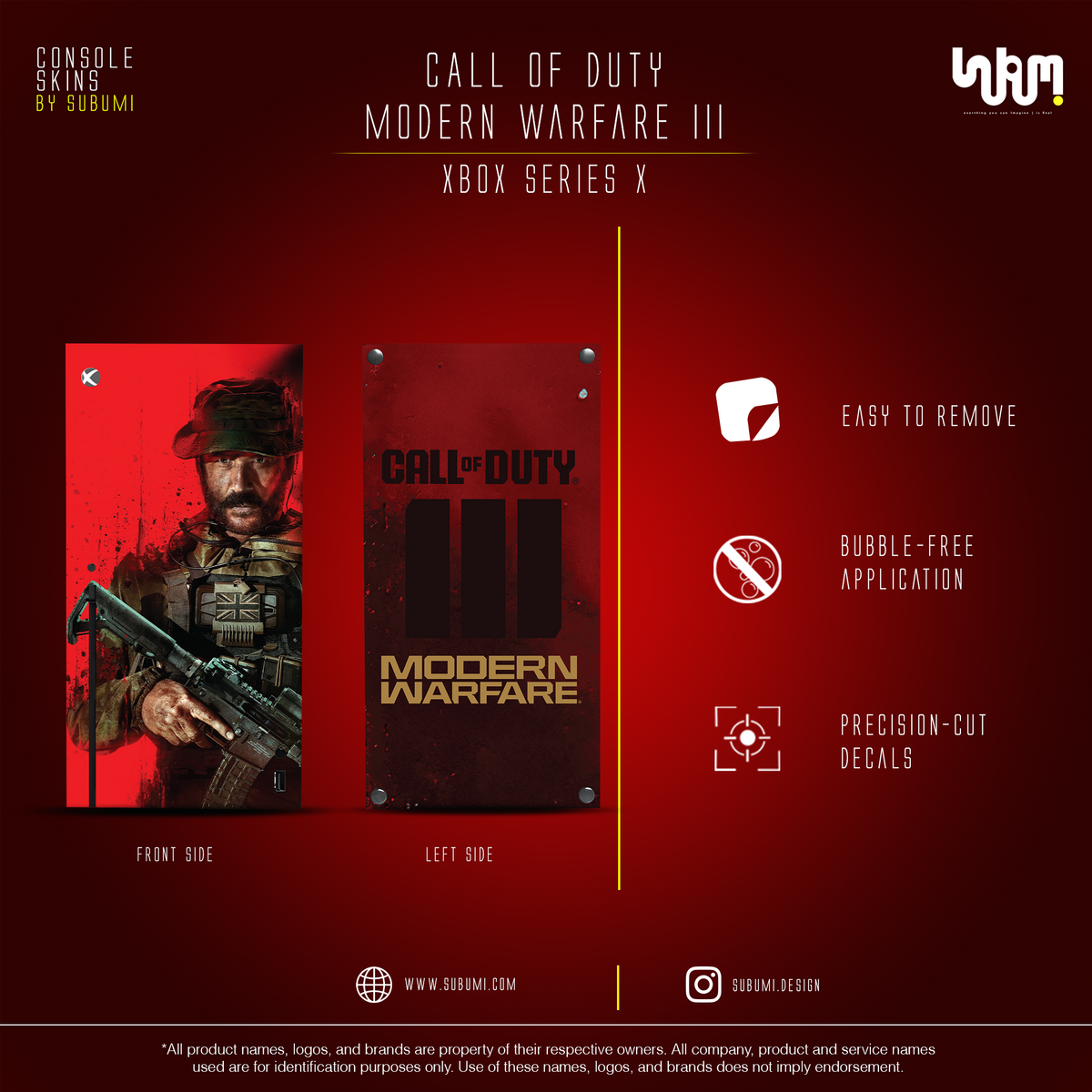 Call of Duty MW3 Console Skin by SUBUMI