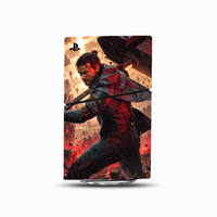 Control Resonant Console Skin by SUBUMI — PS5 Slim Digital, left side
