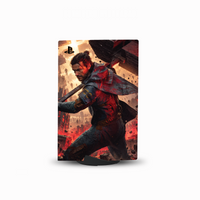 Control Resonant Console Skin by SUBUMI — PS5 Standard Disc, left side