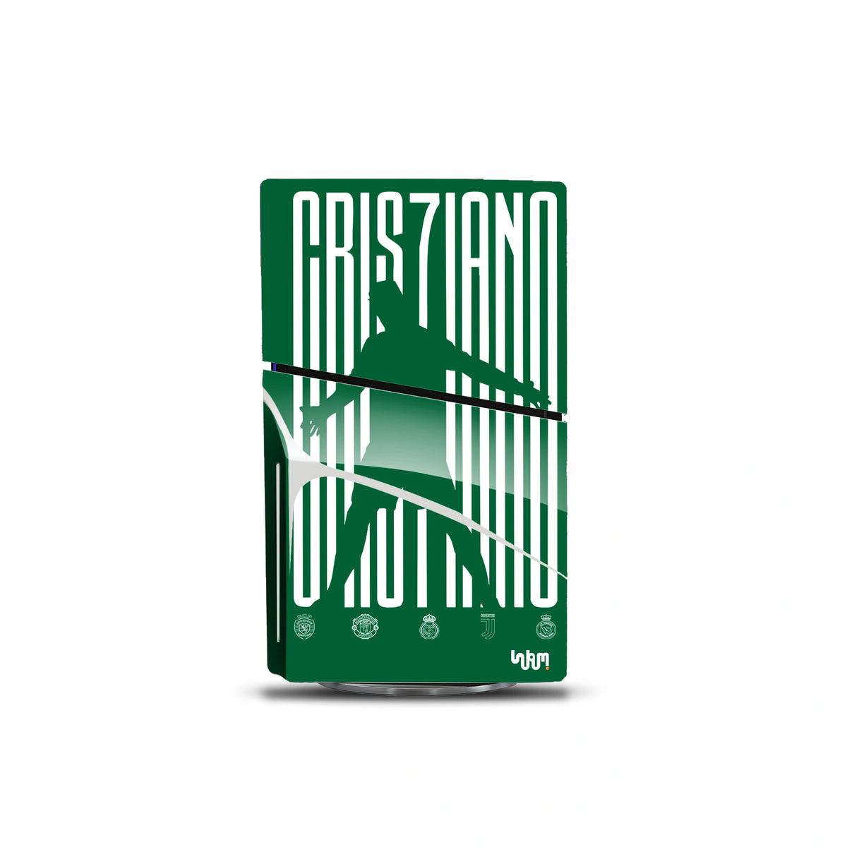 Cristiano Ronaldo Console Skin by SUBUMI — PS5 Slim Disc, right side