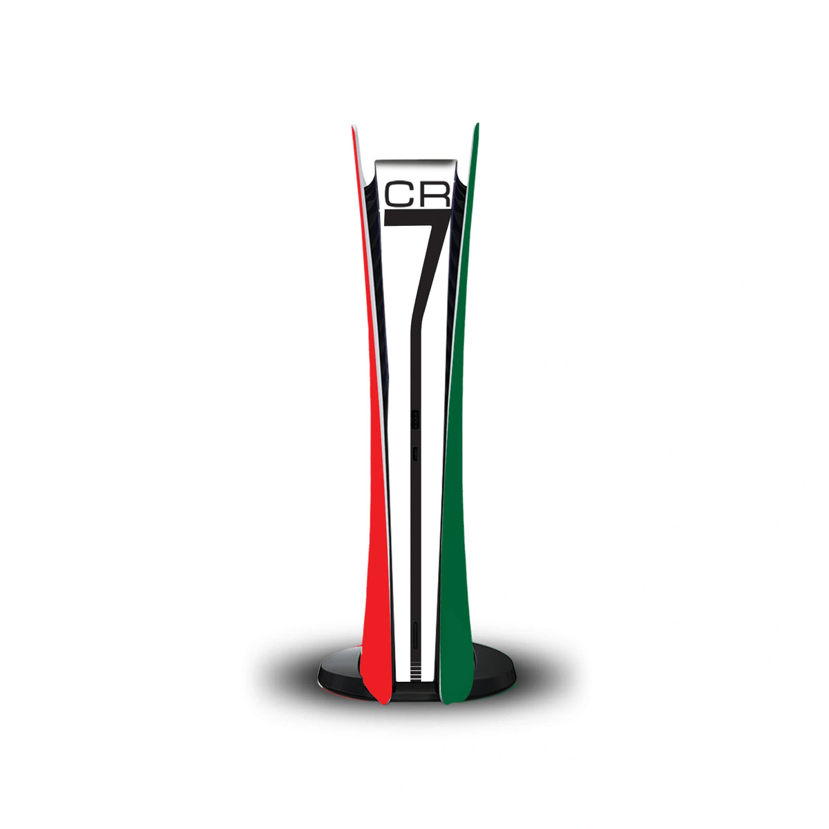 Cristiano Ronaldo Console Skin by SUBUMI — PS5 Standard Digital, front