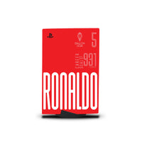 Cristiano Ronaldo Console Skin by SUBUMI — PS5 Standard Disc, left side