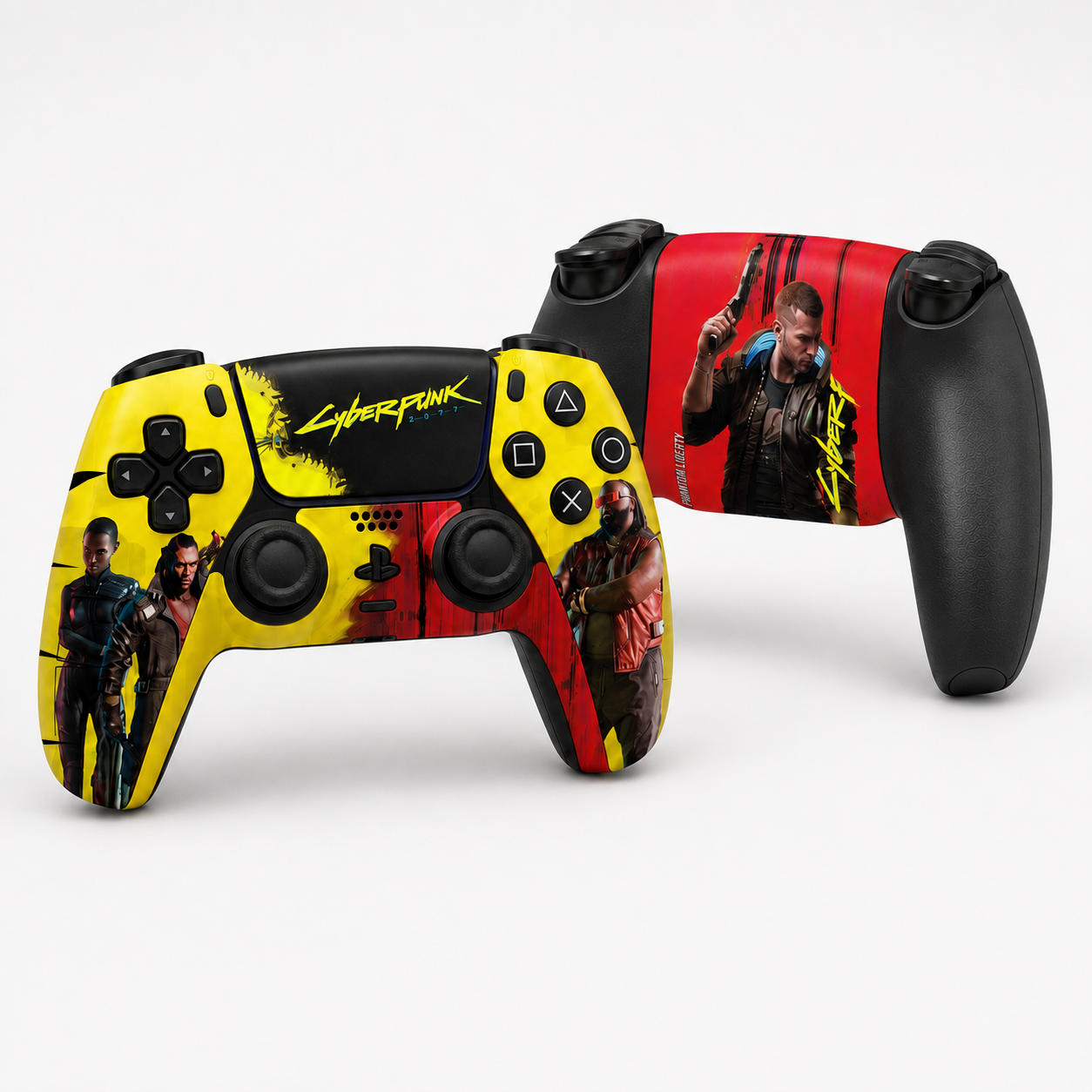 Cyberpunk 2077 PlayStation 5 Controller Skin by SUBUMI