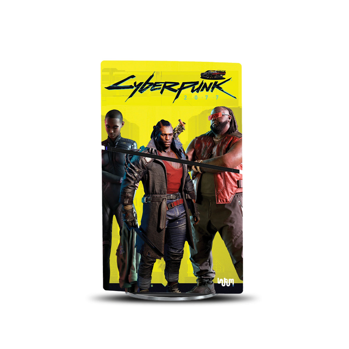 Cyberpunk 2077 Console Skin by SUBUMI — PS5 Slim Digital, right side