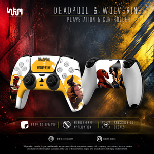 Deadpool & Wolverine controller skin