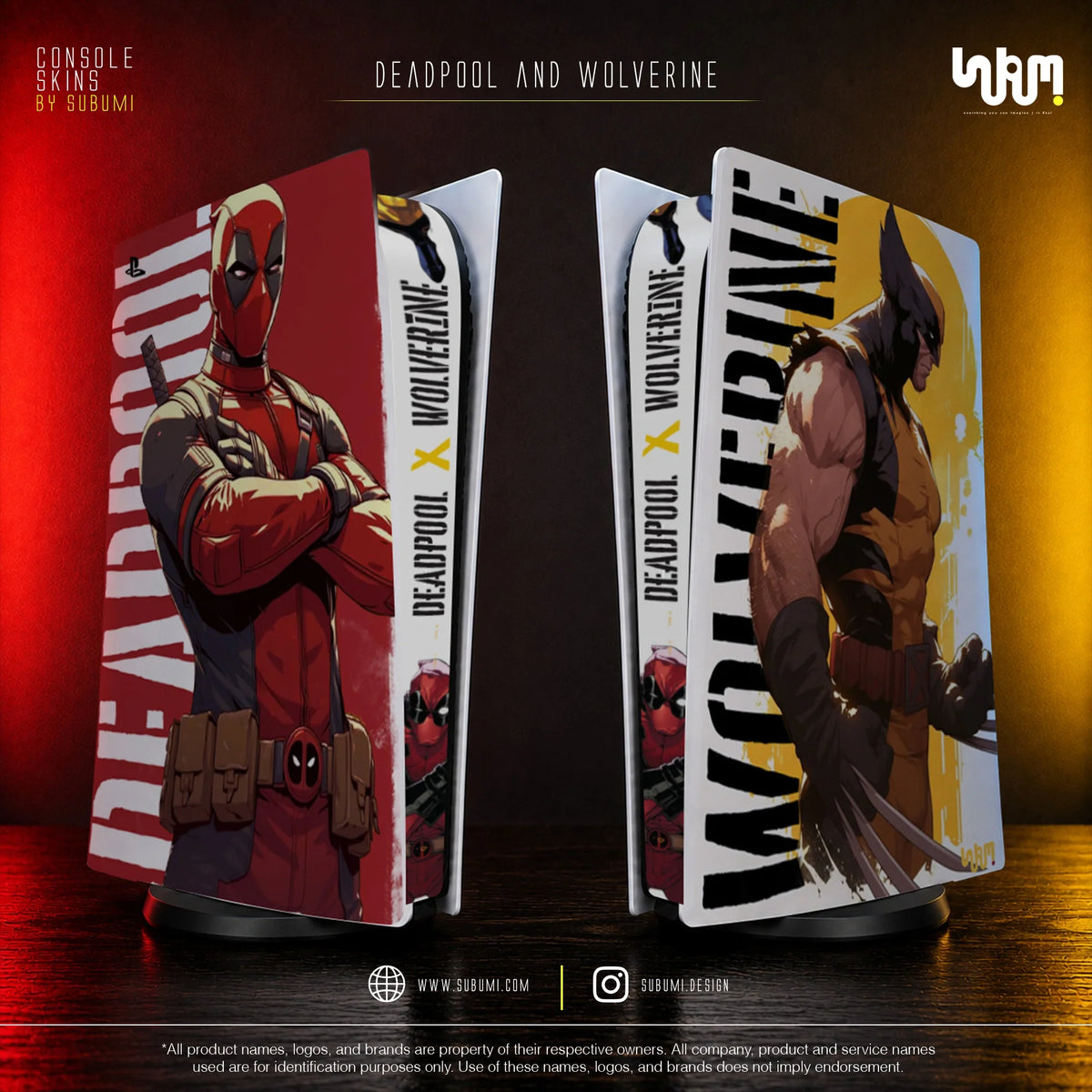 Deadpool & Wolverine console skin