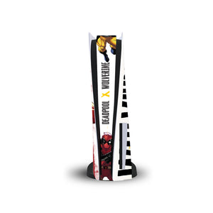 Deadpool & Wolverine Console Skin by SUBUMI — PS5 Standard Disc, front