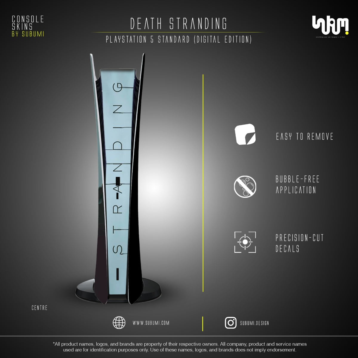 Death Stranding PS5 Skin by SUBUMI