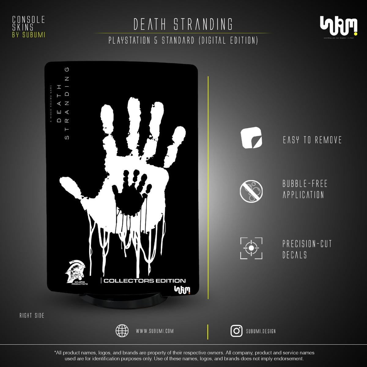 SUBUMI Death Stranding PS5 Skin