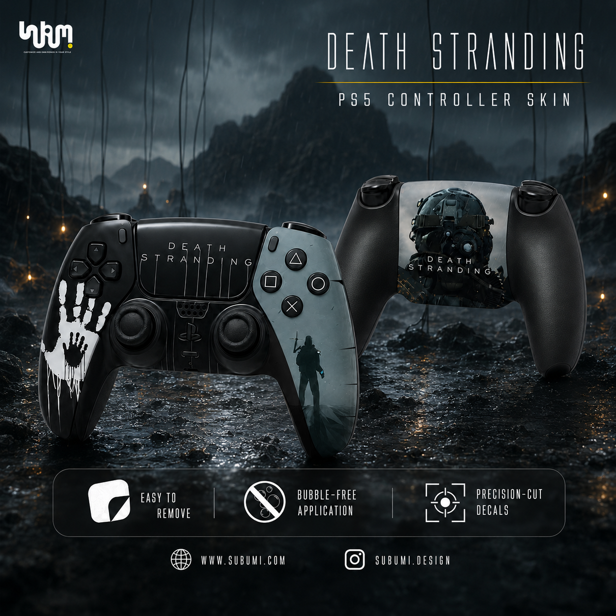 Death Stranding controller skin