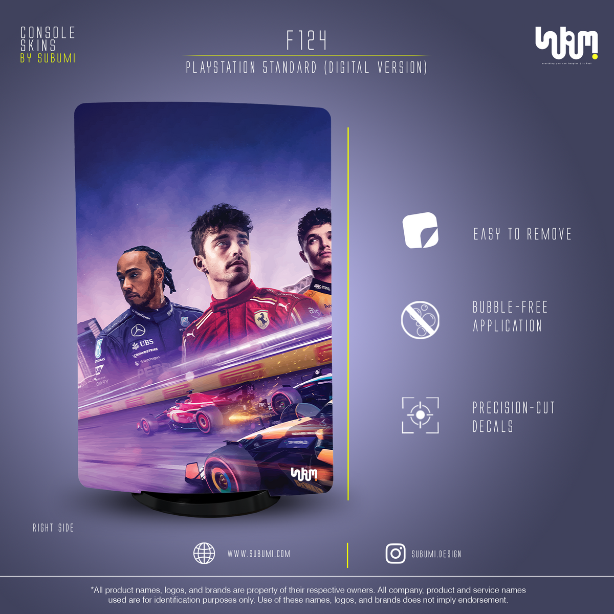 SUBUMI F1 24 PS5 Skin 