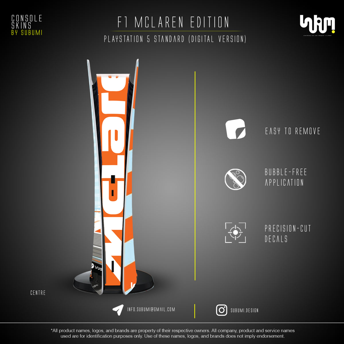 McLaren F1 PS5 Skin by SUBUMI