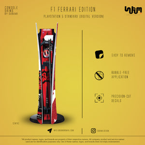 Ferrari F1 PS5 Skin by SUBUMI