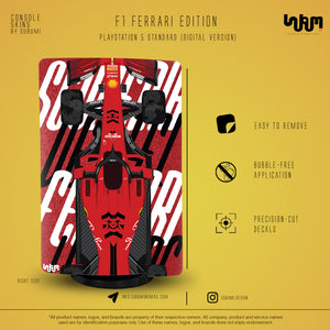 SUBUMI Ferrari F1 PS5 Skin 
