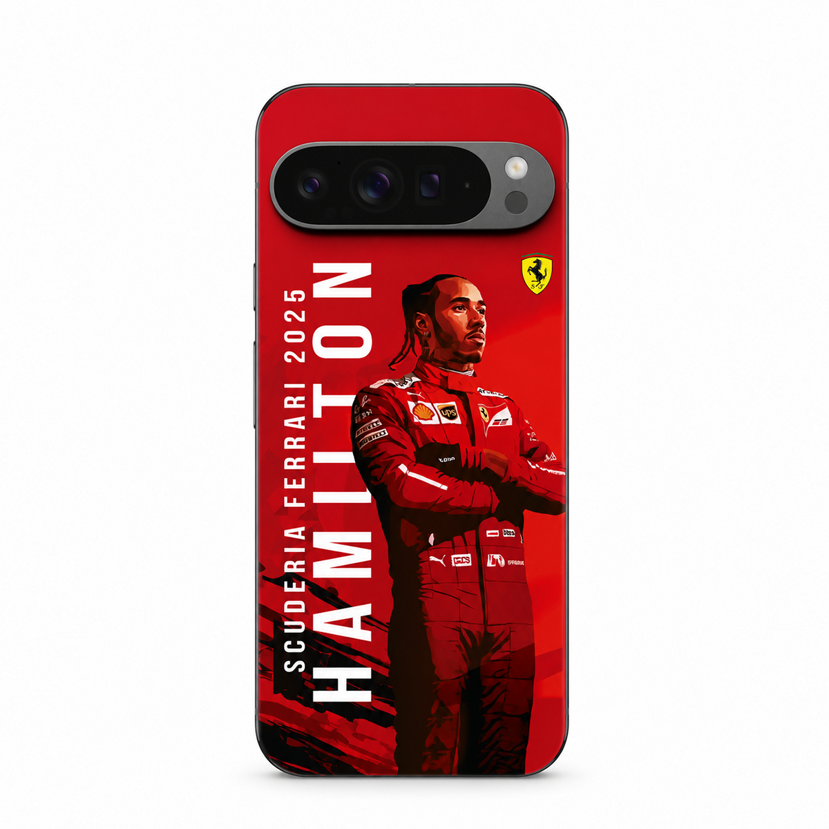 Ferrari x Lewis Hamilton Mobile Phone Skins Google Pixel 9 Pro