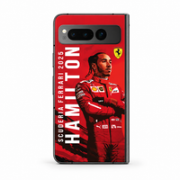 Ferrari x Lewis Hamilton Mobile Phone Skins Google Pixel Fold
