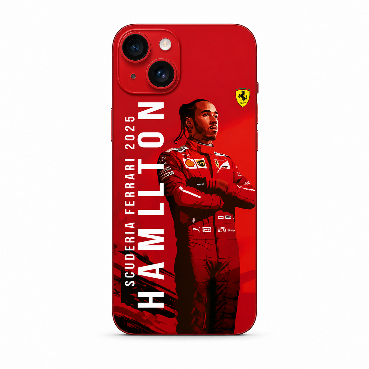 Ferrari x Lewis Hamilton Mobile Phone Skins iPhone 14