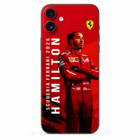 Ferrari x Lewis Hamilton Mobile Phone Skins iPhone 16 Plus