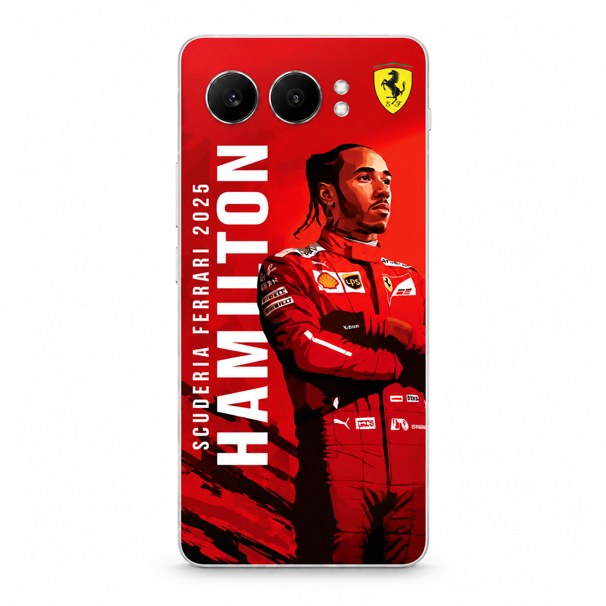 Ferrari x Lewis Hamilton Mobile Phone Skins OnePlus Nord 4