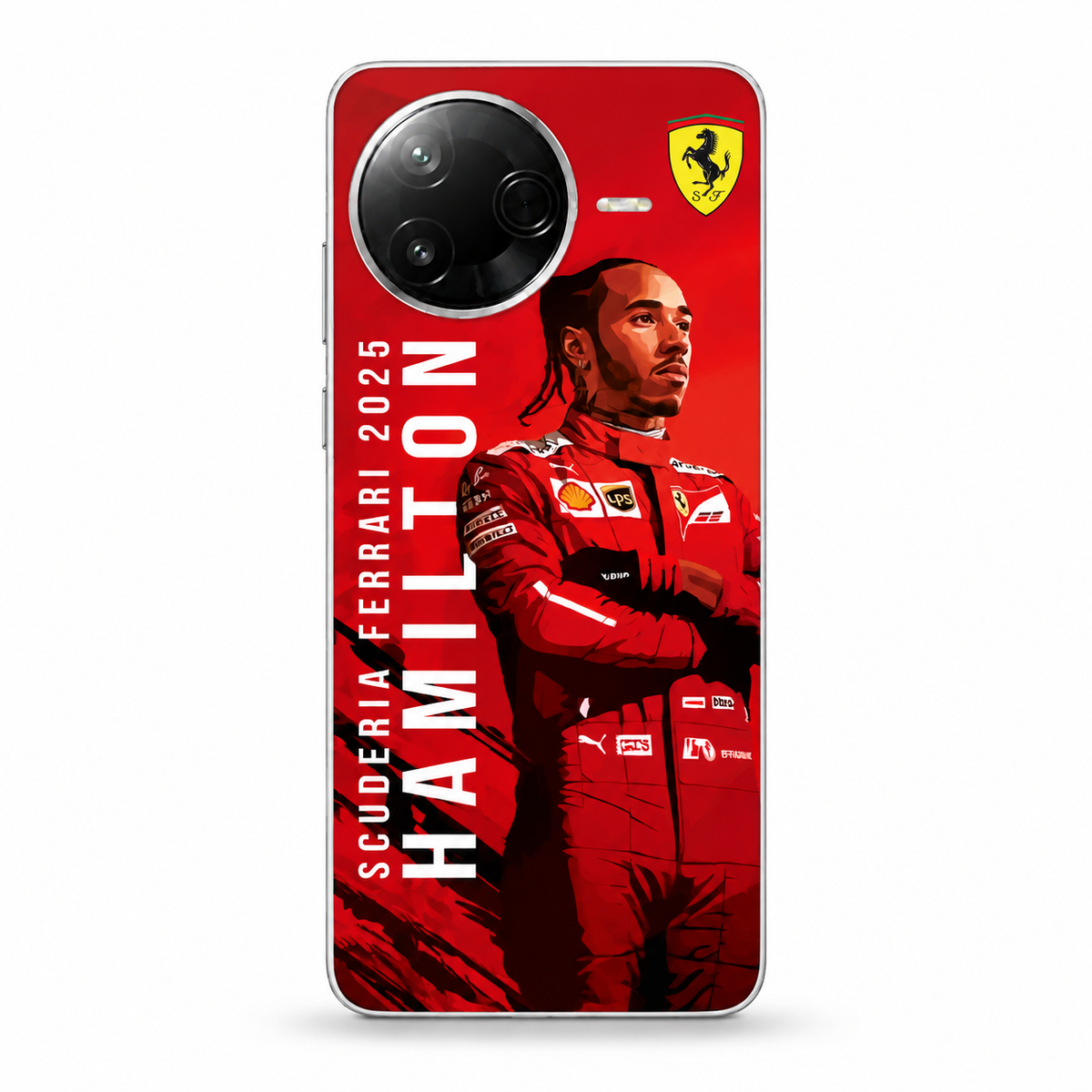 Ferrari x Lewis Hamilton Mobile Phone Skins POCO F9 Pro