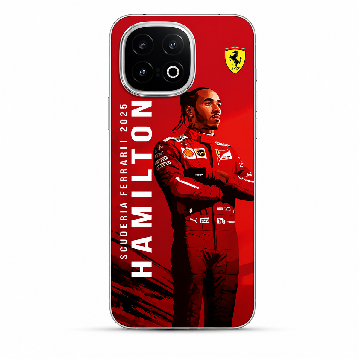 Ferrari x Lewis Hamilton Mobile Phone Skins Redmi Note 15 Pro