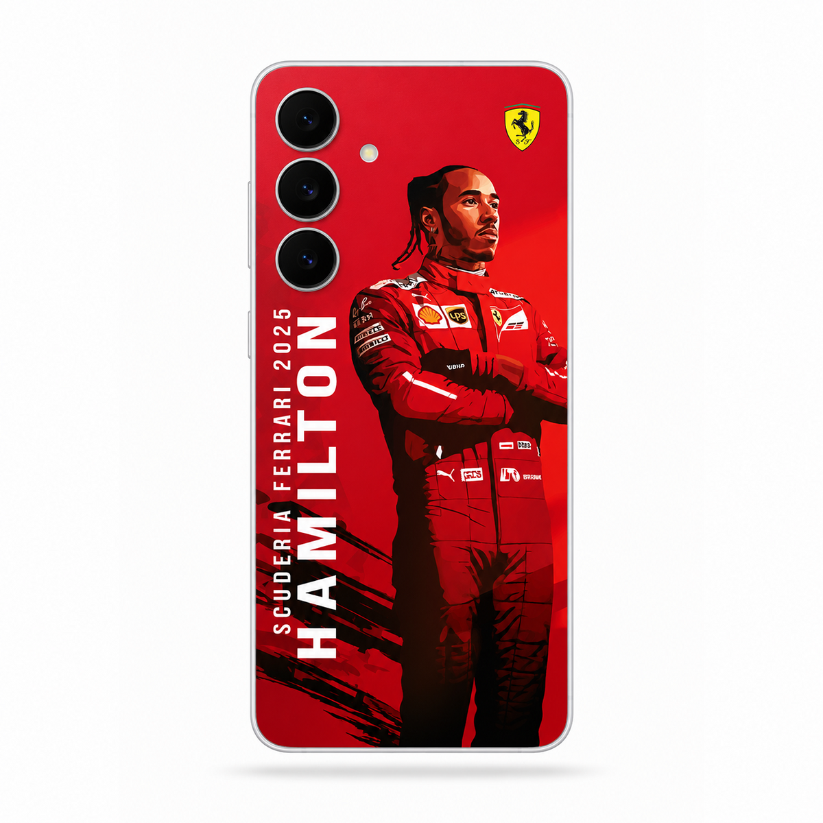 Ferrari x Lewis Hamilton Mobile Phone Skins Samsung Galaxy S25 FE