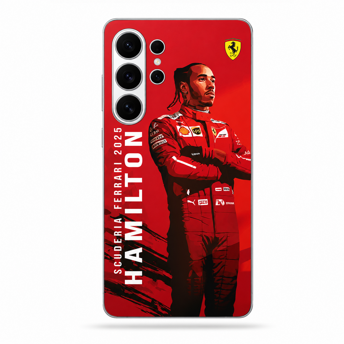 Ferrari x Lewis Hamilton Mobile Phone Skins Samsung Galaxy S26