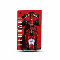 Ferrari x Lewis Hamilton Console Skin by SUBUMI — PS5 Slim Digital, left side