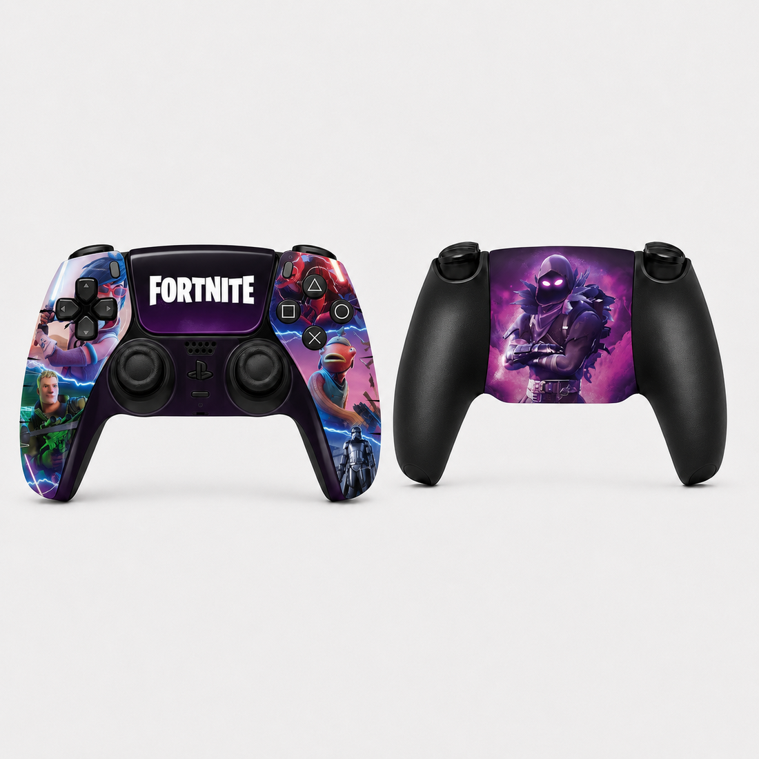 Fortnite PlayStation 5 Controller Skin by SUBUMI — straight-on view