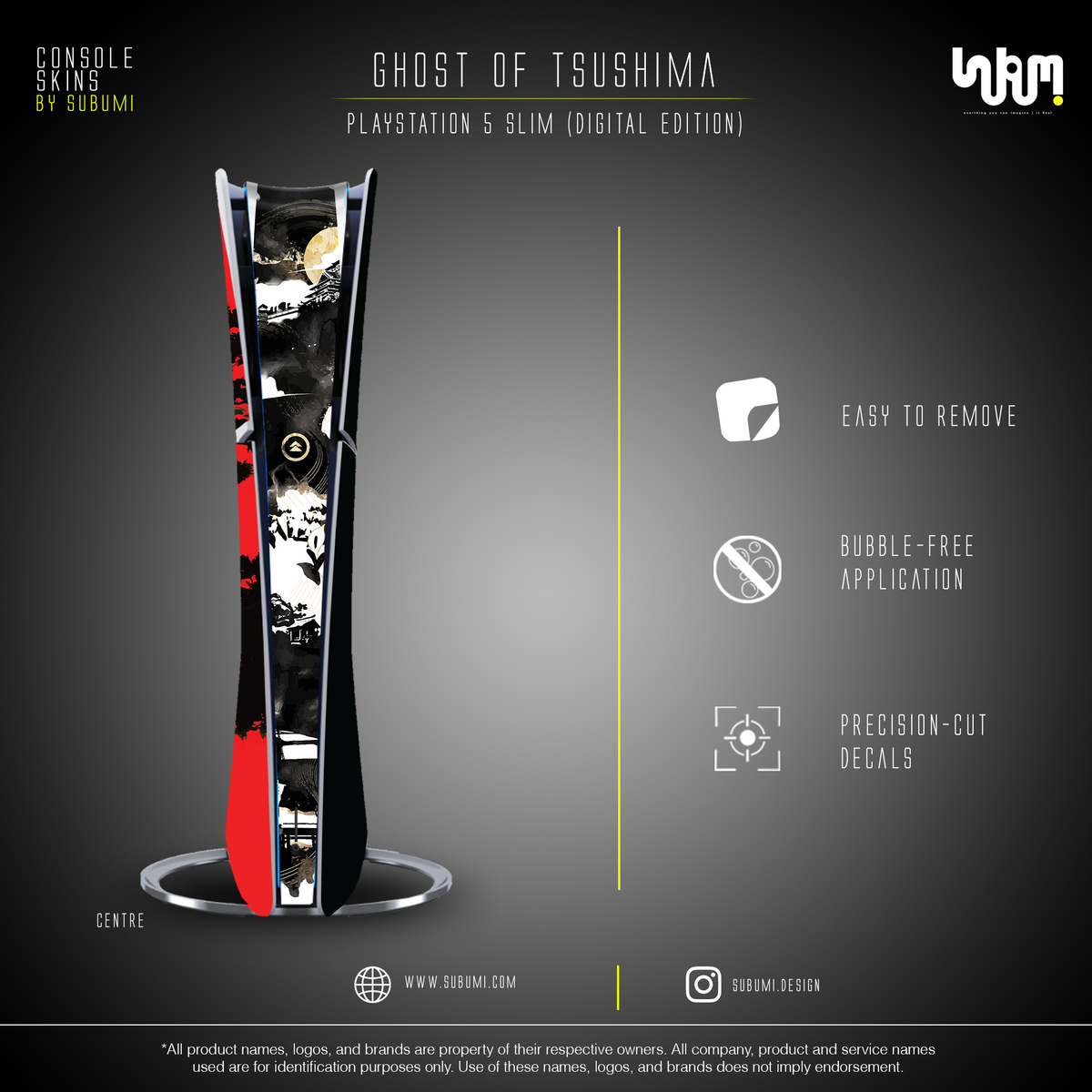 Ghost of Tsushima PS5 Skin digital