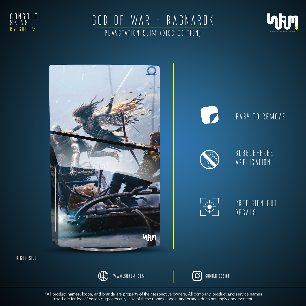 God of War Ragnarok Console Skin by SUBUMI