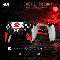 Ghost of Tsushima controller skin