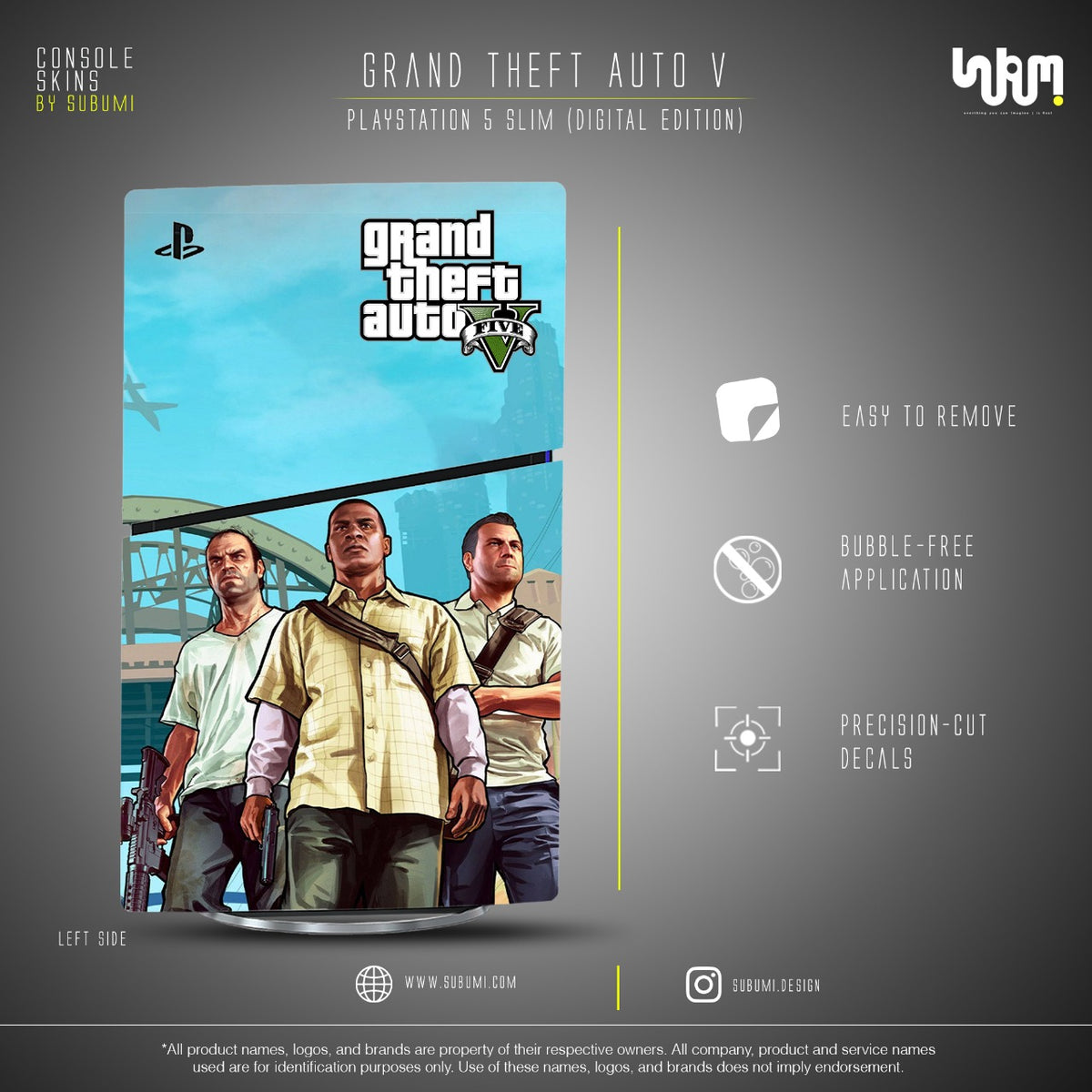 Grand Theft Auto V Console Skin by SUBUMI