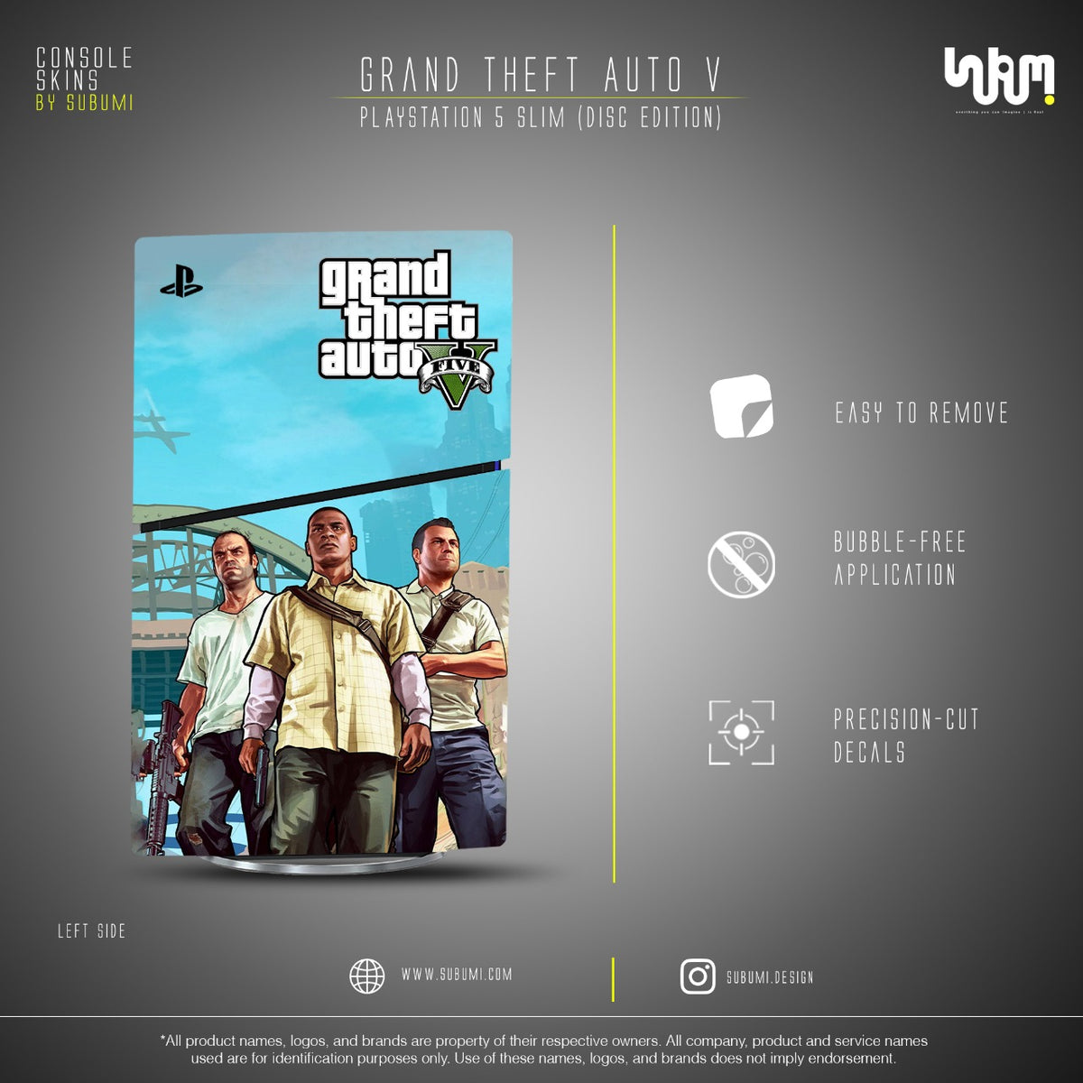 Grand Theft Auto V Console Skin by SUBUMI